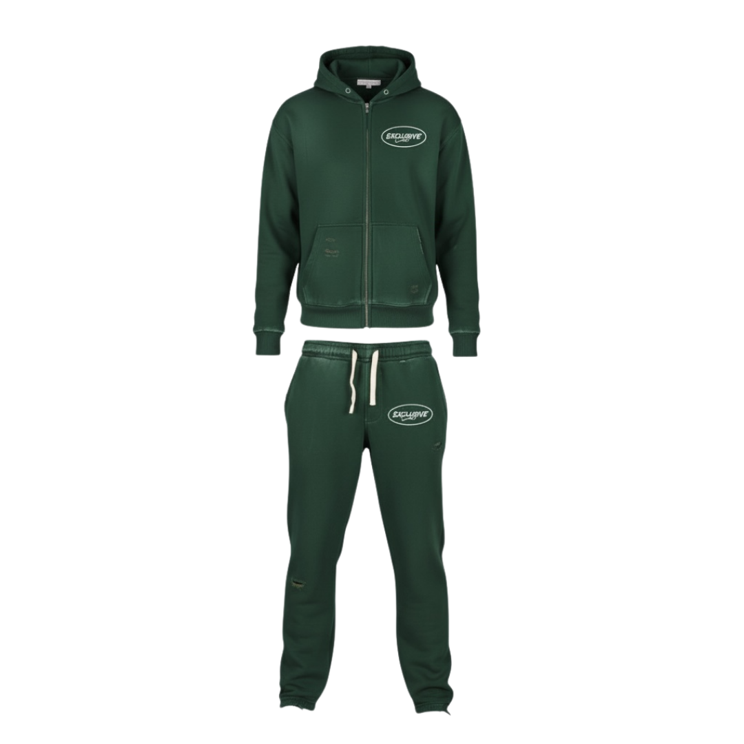 HUNTER GREEN / EXCLUSIVE DISTRESSED SET